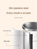 380ML Electric Coffee Self Mixing Mug IP67 Waterproof BPA-free Coffee Stirring Mug Rechargeable Automatic Magnetic Cup For Tea