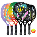 Beach Tennis Camewin Original Light Carbon Fiber and Glass Fibre Racket Professional Racket with Launch Protective Cover