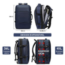 Business bag waterproof travel backpack waterproof classic backpack USB charging backpack fashion men wholesale Perso logo