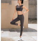 Summer Women Sports Bra Fitness Yoga Tank Crop Top Push Up Underwear Shockproof Athletic Vest Gym Sportswear