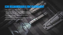 Trustfire E3R Rechargeable Led Flashlight With Usb Charging 1000 Lumens 18650 Pocket Edc Torch Lamps Tourism And Camping Outdoor