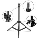 2.6X3M Photography Kit Photo Studio Softbox With Backdrops Tripod Non-Woven Fabric Suitable For Photos Home Photo Graphy