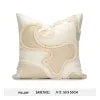 Yuanhee 50cm*50cm Decorative Elegant Luxury Pillow Suitable for Villa Hotel  Sofa Pillow Cushion Cover