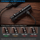 Trustfire E3R Rechargeable Led Flashlight With Usb Charging 1000 Lumens 18650 Pocket Edc Torch Lamps Tourism And Camping Outdoor
