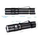 Trustfire E3R Rechargeable Led Flashlight With Usb Charging 1000 Lumens 18650 Pocket Edc Torch Lamps Tourism And Camping Outdoor