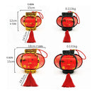 Household Chinese New Year Chinese style LED luminous children's portable lantern decoration wall-mounted luminous lantern