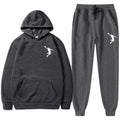 Sports Basketball Brand Sweatshirt Sweatpants Men Women 2 Pieces Sets Tracksuit Fashion Casual Hooded Sportswear Sudadera Hombre