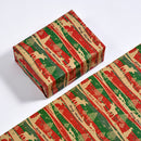 1PC Christmas Gift Wrapping Paper DIY Crafts Kraft Paper for Christmas New Year Party Packaging Decoration