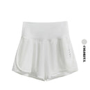 DRUR 2pcs Yoga Set Women Summer Sports Suit 2 Piece Sportswear Outfits Female Short Sleeve Fitness Tops Running Shorts Sets New