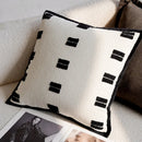 30x50/45x45CM French Retro Throw Pillow Cover Black Luxury Stamping Waist Cushion Cover Decor Home Decorative Pillowcase 2025