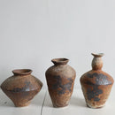 Ceramic Vase Coarse Ceramic Vase Flower Arrangement Retro Handmade Wabi Sabi Style Dry Flowers Zen Flower Arrangement