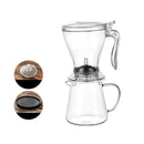 600ml Pour Over Coffee Dripper Cold and Heat Resistant Removable Coffee Filter Hand-brewed Espresso Pot Infuser Loose Leaf Tea