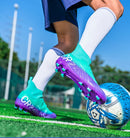 Pink Soccer Shoes Men Kids Professional Society Original Football Boots Outdoor Non-Slip Futsal Trainning Sneakers Size 33-46