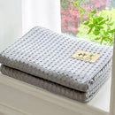 100% Bamboo Fiber Blanket Cooling Antibacterial Towel Quilt Summer Solid Color Bedding For Children Single Double Bed Blanket
