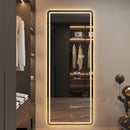 Ornament Makeup Mirror Rectangle Dorm Creative Art Mirror Frame Organizer Espelho Grande Para Quarto Furniture Accessories