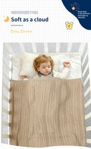 90*70cm Knitted Baby Blankets Newborn Boys Girls Stroller Crib Swaddle Wrap Blanket Toddler Outdoor Throwing Playing Quilts Mats