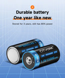 CITYORK 1.5V D Size Battery USB Rechargeable Li-ion Batteries D Lipo R20 LR20 Battery for Gas Stove RC Camera Drone Accessories