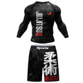 MMA Compression Fitness Wear Men Jiu Jitsu Rashguard Sportsuit Muay Thai MMA Shorts Rash Guard Boxing Shirts Bjj Gym Clothing
