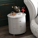 European Style Large Double Bed Round Modern Minimalist Princess Double Bed Luxury Human Camas De Dormitorio Bedroom Furniture