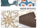 Kitchen Carpet Waterproof Floor Mat Pvc Leather Oil-proof Foot Mats Non-slip Long Carpets British Style Home Decor Rugs 주방러그