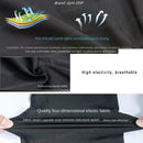 Camiseta Esportiva Masculina de Verão – Secagem Rápida, Alta Elasticidade, Respirável e Gola Alta