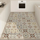 Kitchen Floor Mat Waterproof Carpet Home Decoration Large Area Rug Oil-proof Pvc Leather Mats Alfombra Pvc 주방매트 שטיח למטבח