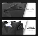 Solid Fitness Bags Zipper Large Capacity Oxford Travel Bags  Thickened Fabric High Capacity Waterproof Luggage Sports Bags