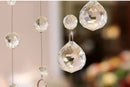 Crystal Beaded Curtain Partition Decorative Curtain Living Room Hanging Curtain Wedding Hotel Backdrop Decoration Curtain