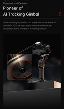 Hohem Official iSteady M7 Smartphone Stabilizer Ai Face Tracking 3-Axis Phone Gimbal Built-in Selfie Stick iPhone/Android Gimbal