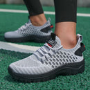 Fashion Men's Sneakers Trendy Breathable 2025 Comfortable Soft Running Shoe New High - Quality Knit Upper Lace Up Tenis Feminino