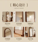 Living Room Attachment Mirror Black Glass Vanity Standing Aesthetic Mirror Dressing Art Nordic Espejo Pared Home Decoration