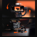 Hohem Official iSteady M7 Smartphone Stabilizer Ai Face Tracking 3-Axis Phone Gimbal Built-in Selfie Stick iPhone/Android Gimbal