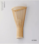 Modern Chinese Handwoven Creative Bamboo Art Wall Lamp Bamboo Art Modern Simple Bedroom Bedside Wall Lamp Aisle Bamboo Wall Lamp