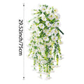 Artificial Flower New Artificial Hanging Flowers and Plants Easter Decoration 2025 UV-resistant and Realistic Room Decor Wedding