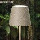 Hotel Cordless Usb Rechargeable Table Lamp Poldina Waterproof Touch Switch Table Lamps for Bedroom Hotel Living Room Restaurant