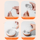 Umidificador Vulcão 300ml com LED 7 Cores e Difusor USB de Aromaterapia