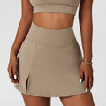 NADANBAO Women Sports Tennis Pleated Skirt Golf Skirt Fitness Shorts High Waist Quick Dry Athletic Running Sport Skort