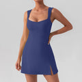 Fitness Suits Yoga Jumpsuits with Chest Pads Tennis Running Short Skirts Sportswear for Women Gym Sports Sets Workout Bodysuits