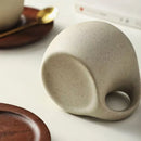 Ceramic Coffee Cups and Saucers Simple Water Cup 220ml Breakfast Milk Oat Drink Mug Exquisite Afternoon Tea Coffee Cup Birthday