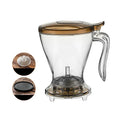 600ml Pour Over Coffee Dripper Cold and Heat Resistant Removable Coffee Filter Hand-brewed Espresso Pot Infuser Loose Leaf Tea