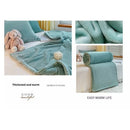 Home Textiles Flannel Blanket Air Conditioning Blanket Thin Spring Summer Fleece Blanket Office Nap  Blanket Multi-size Optional