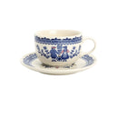 Vintage ceramic coffee cups and plates, English romantic dining plates, teapot cups and plates set, exquisite afternoon tea cups