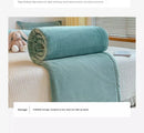 Home Textiles Flannel Blanket Air Conditioning Blanket Thin Spring Summer Fleece Blanket Office Nap  Blanket Multi-size Optional