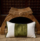 30x50/45x45cm Green Bamboo Throw Pillowcover Chinese Style National Styl Cushion Cover Embroidery Splicing Decoration Pillowcaer
