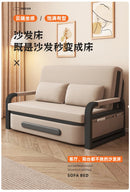 Sofa bed folding dual-purpose 2025 new small apartment living room single bed folding sofa integrated dual-purpose retractable b