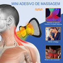Massageador Elétrico para Pescoço EMS, Estimulador Muscular