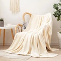 Home Textiles Flannel Blanket Air Conditioning Blanket Thin Spring Summer Fleece Blanket Office Nap  Blanket Multi-size Optional