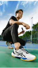Tennis Sports Shoes for Professional Men and Women, Comprehensive Sports Practical Training, Comfortable, Non-Slip, Wear-Resista