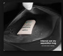 Solid Fitness Bags Zipper Large Capacity Oxford Travel Bags  Thickened Fabric High Capacity Waterproof Luggage Sports Bags