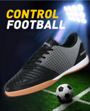 Indoor Soccer Cleats Men Professional Futsal Shoes Anti Skid Mens Football Boots Original Hard Court Chuteira Society Futebol
